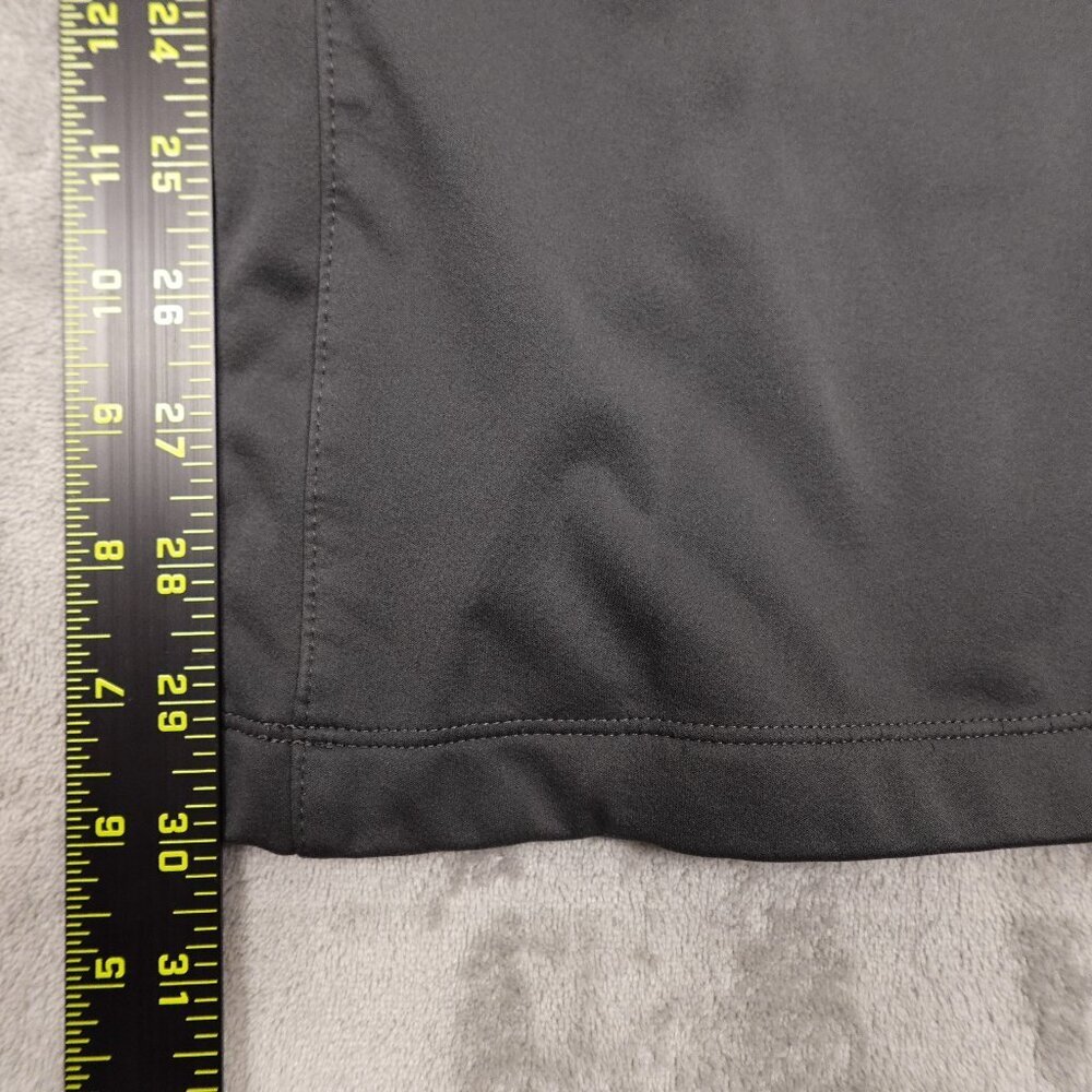 Lucy pants bootcut fleece activewear women's 2 dark gray drawstring waist - Picture 3 of 11